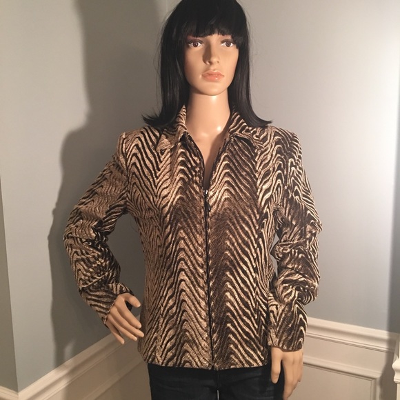 Jacket - fun animal print -Size 6 - Picture 3 of 8